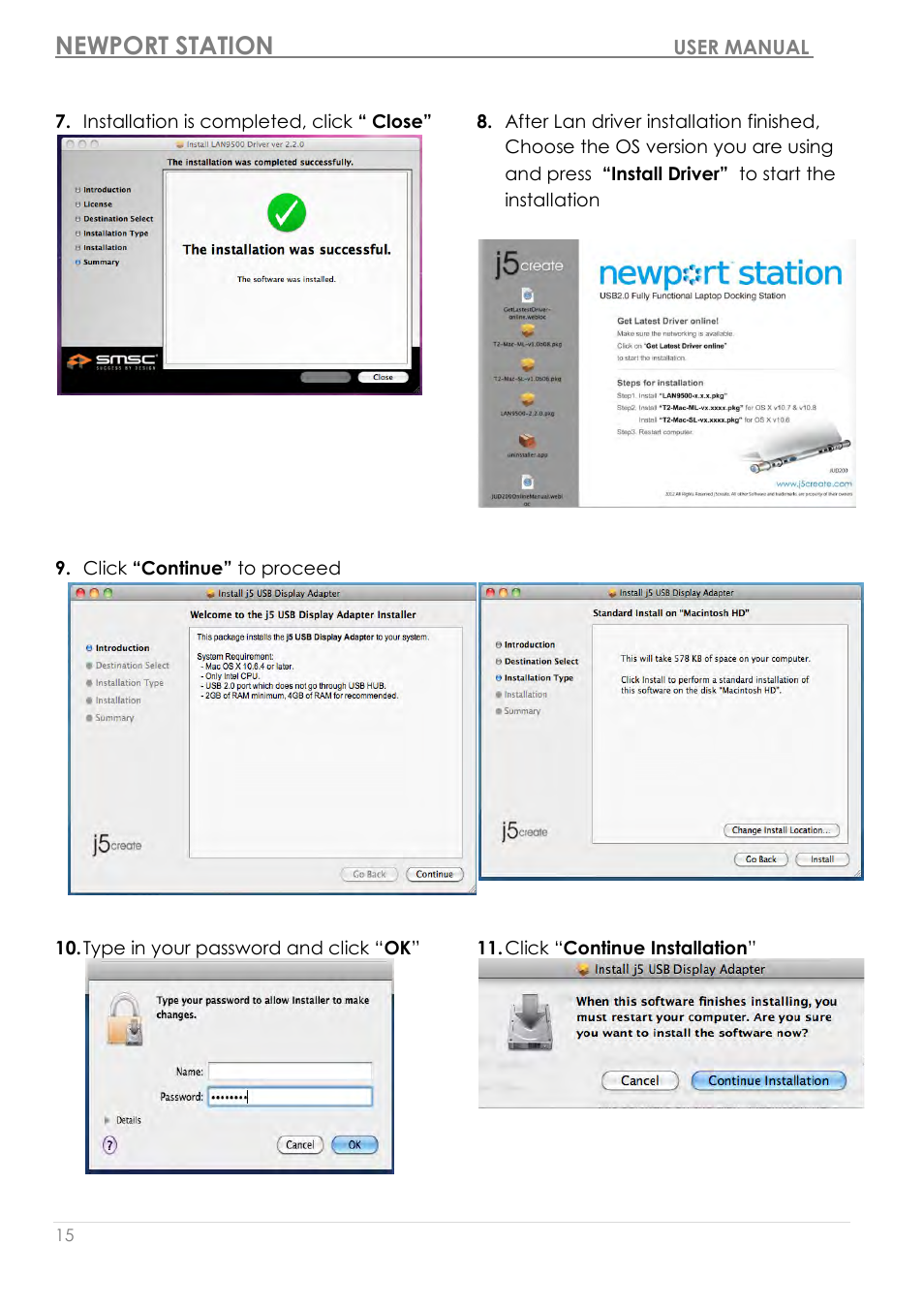 Newport station | j5 create JUD200 USB 2.0 Newport Station User Manual | Page 16 / 350