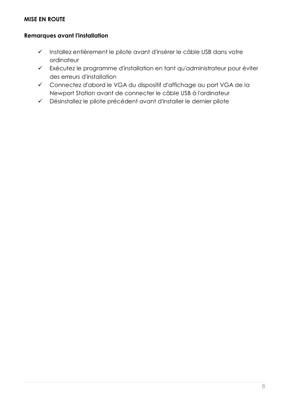 Mise en route | j5 create JUD200 USB 2.0 Newport Station User Manual | Page 53 / 350