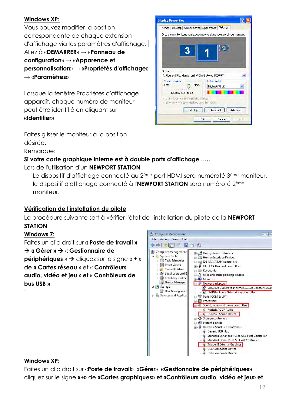 Vérification de l'installation du pilote | j5 create JUD200 USB 2.0 Newport Station User Manual | Page 57 / 350