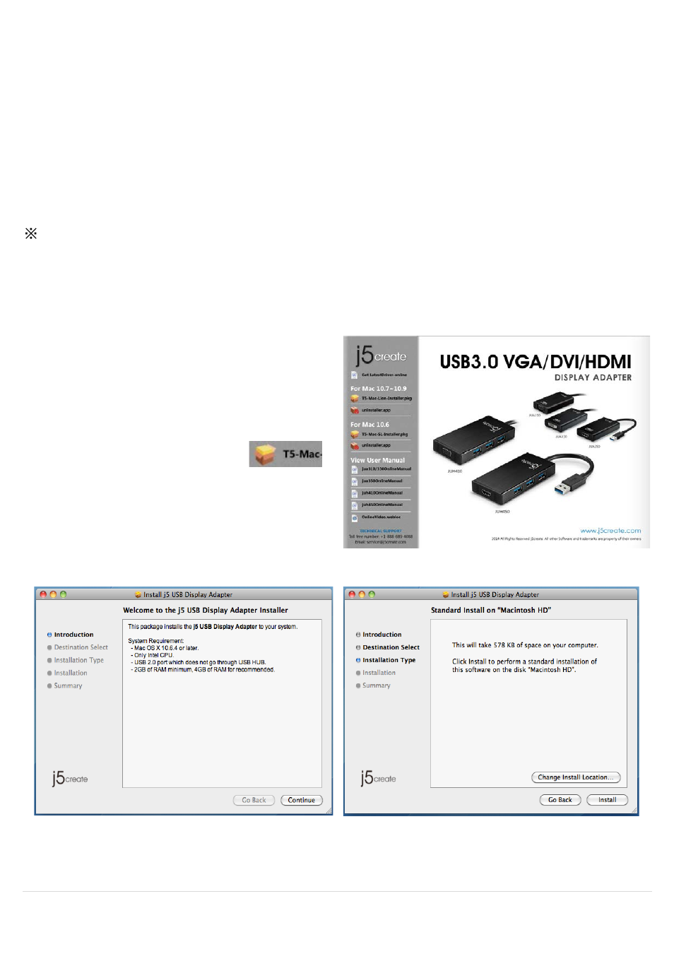 Installation for mac, Device driver installation | j5 create JUH450 USB 3.0 HDMI & 3-Port HUB User Manual | Page 15 / 200