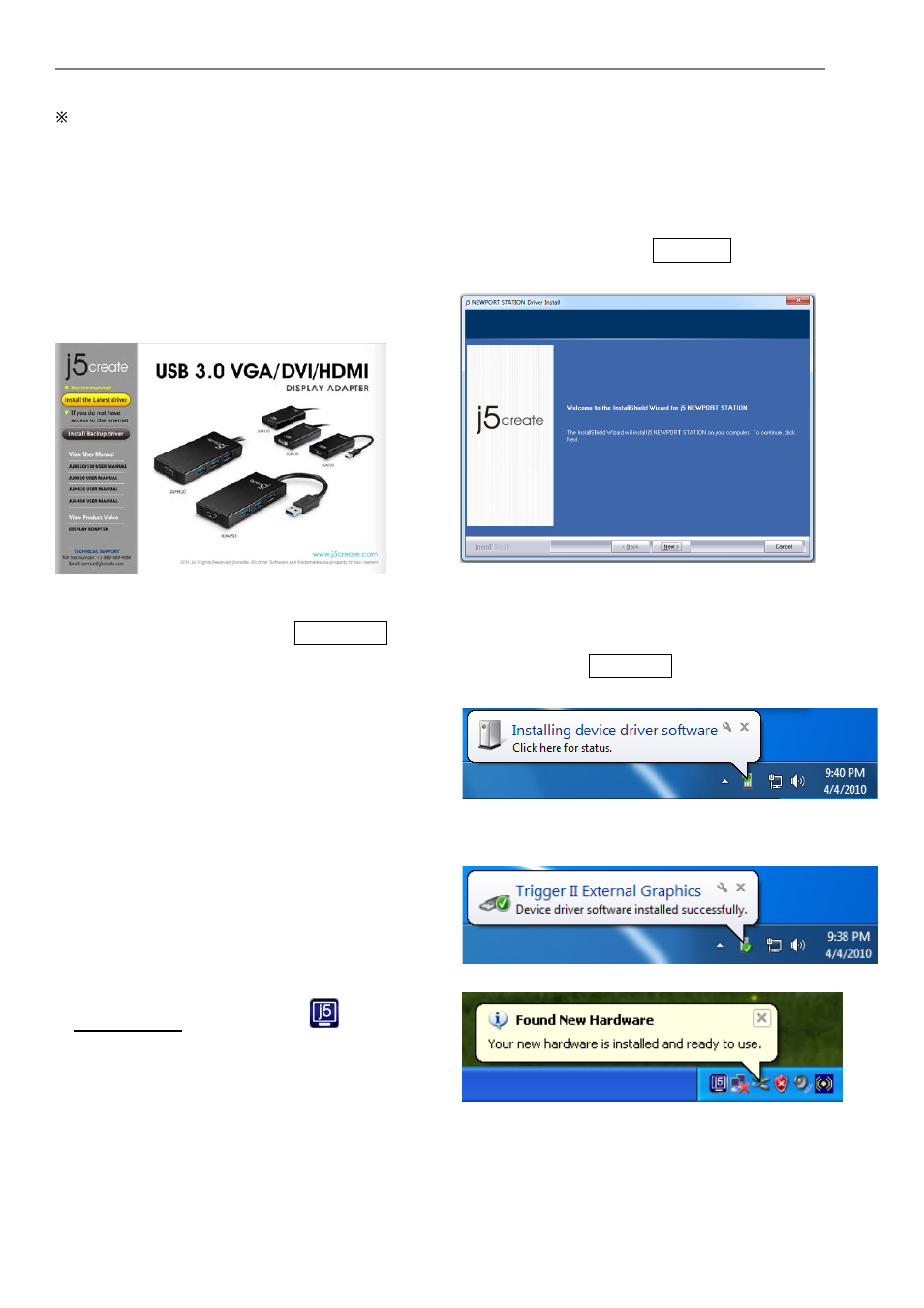 Usb 3.0 multi-adapter | j5 create JUH450 USB 3.0 HDMI & 3-Port HUB User Manual | Page 40 / 200