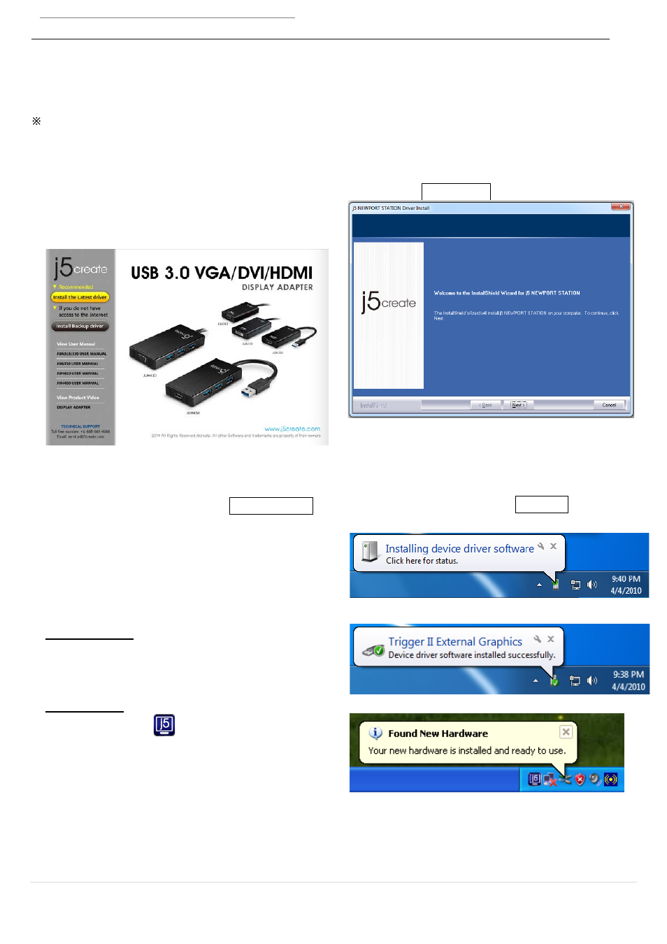 j5 create JUH410 USB 3.0 VGA & 3-Port HUB User Manual | Page 91 / 174