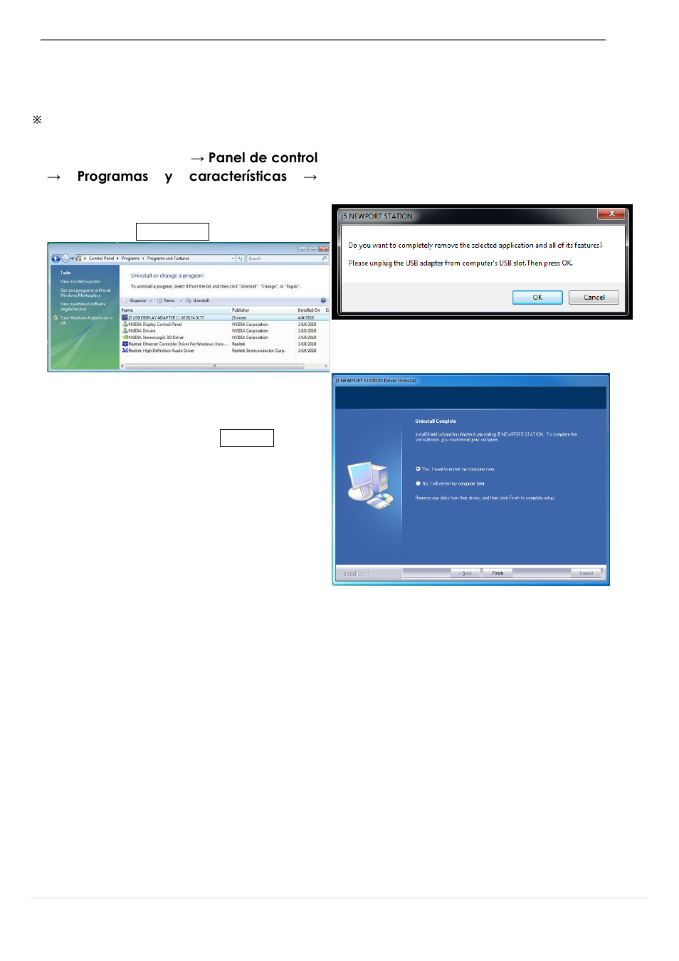 Desinstalación del controlador de dispositivo | j5 create JUH410 USB 3.0 VGA & 3-Port HUB User Manual | Page 94 / 174