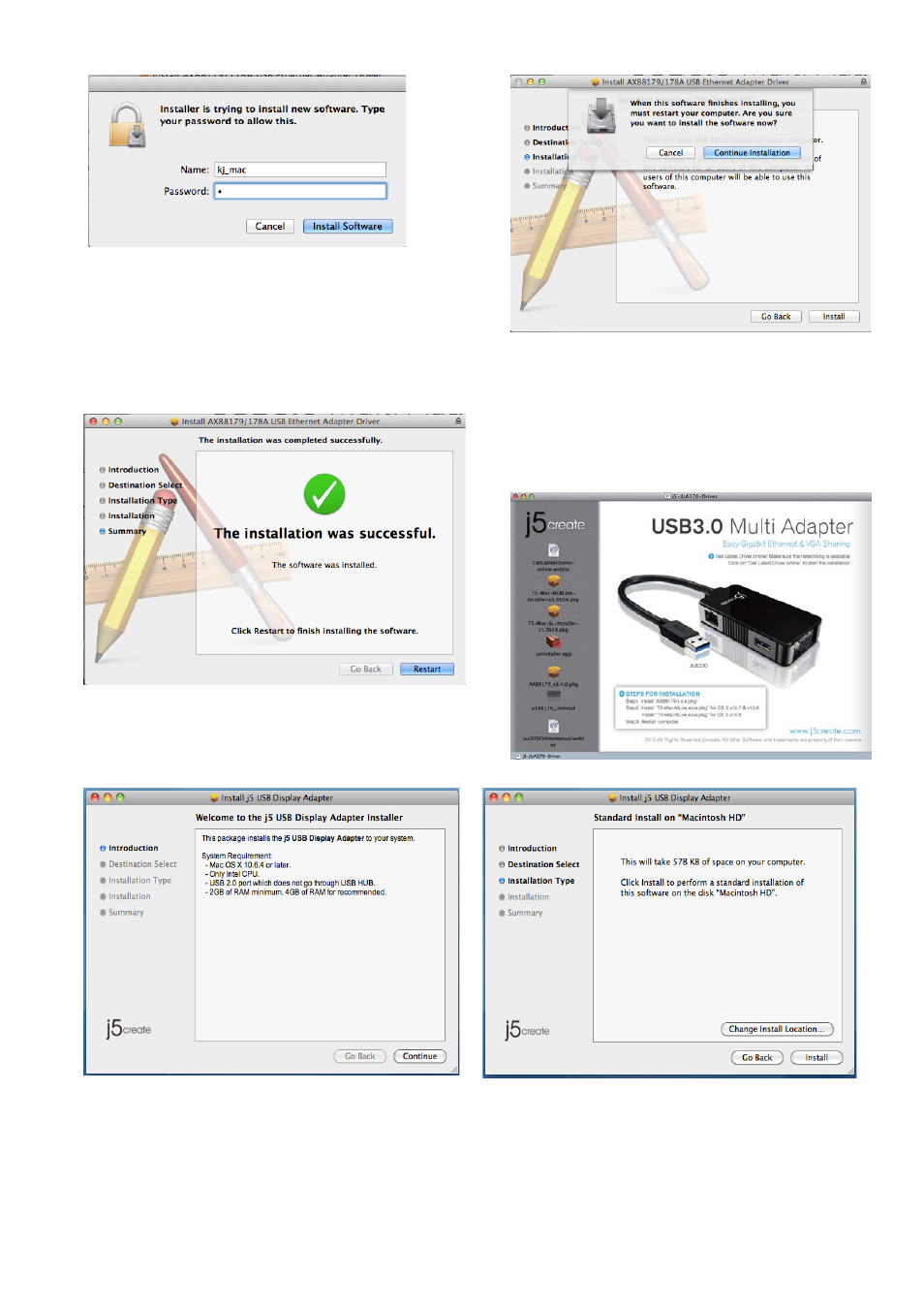 j5 create JUA370 - USB 3.0 Multi-Adapter VGA & Gigabit Ethernet User Manual | Page 42 / 181
