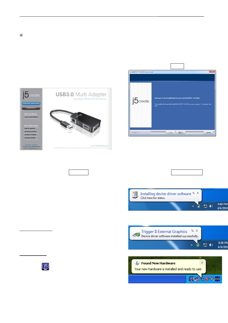 j5 create JUA370 - USB 3.0 Multi-Adapter VGA & Gigabit Ethernet User Manual | Page 65 / 181