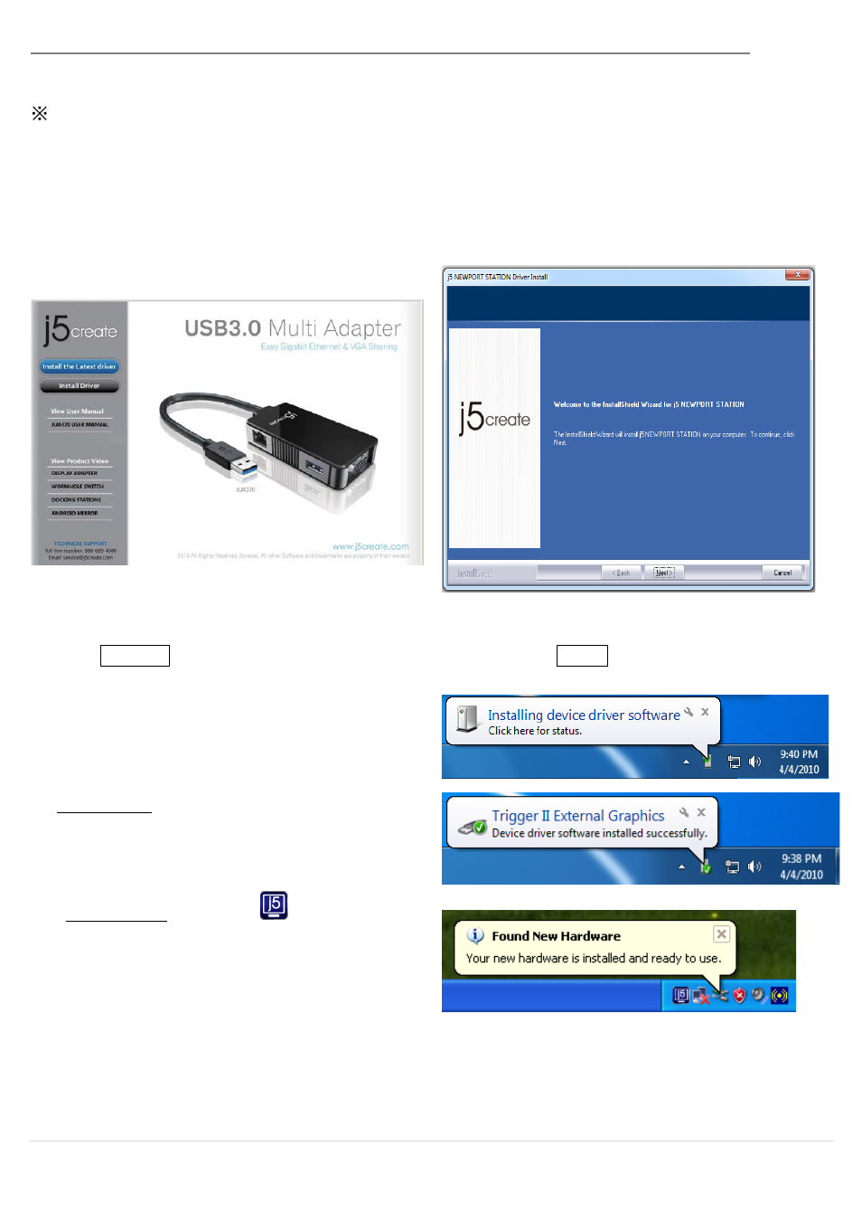 Usb 3.0 multi-adapter | j5 create JUA370 - USB 3.0 Multi-Adapter VGA & Gigabit Ethernet User Manual | Page 8 / 181