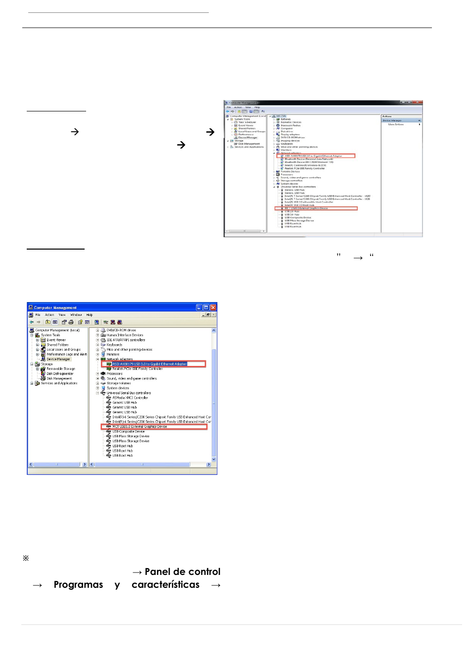 Desinstalación del controlador de dispositivo | j5 create JUA370 - USB 3.0 Multi-Adapter VGA & Gigabit Ethernet User Manual | Page 95 / 181