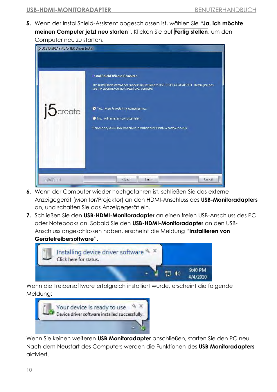 j5 create JUA350 - USB 3.0 HDMI Display Adapter User Manual | Page 127 / 425