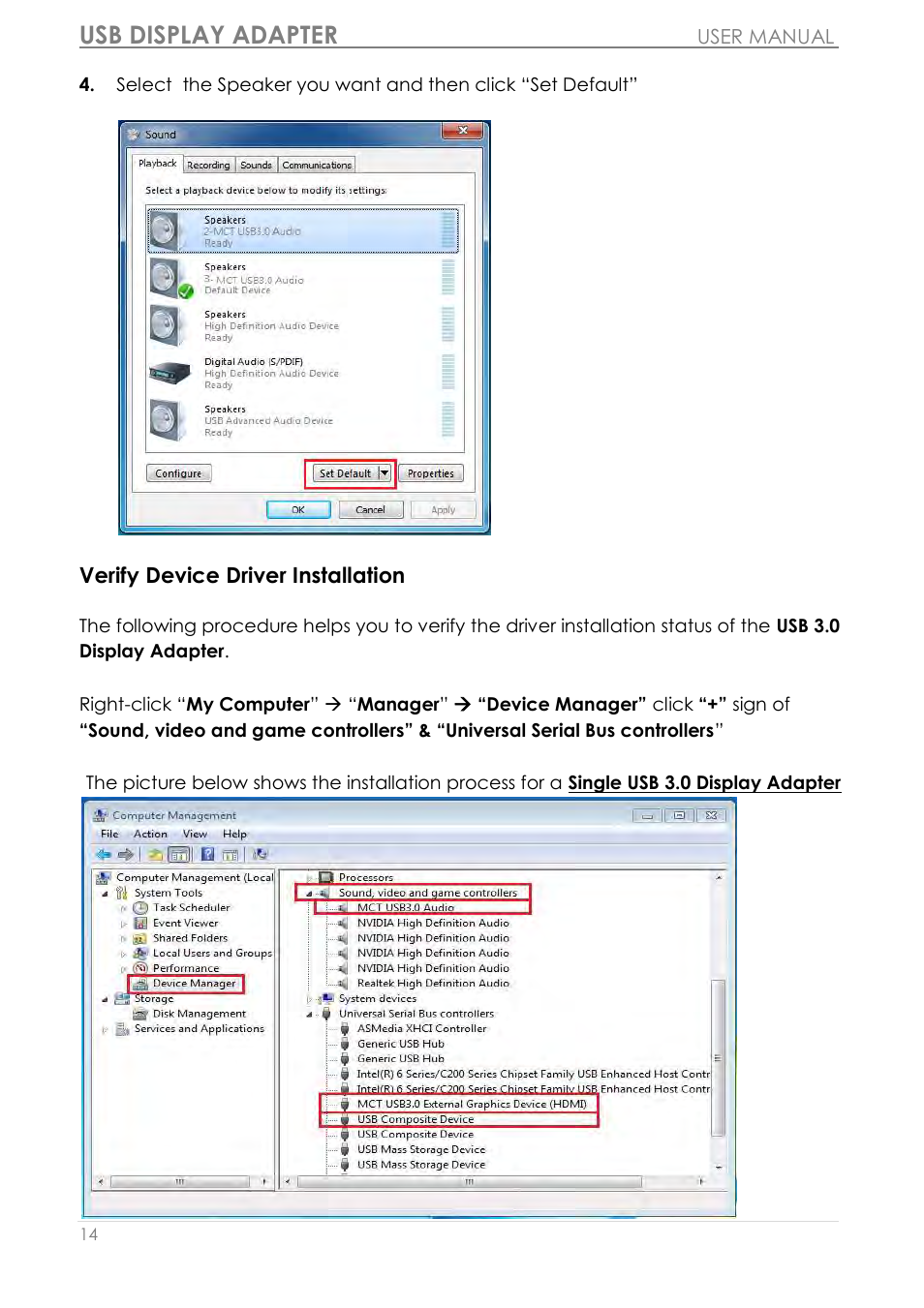 Usb display adapter | j5 create JUA350 - USB 3.0 HDMI Display Adapter User Manual | Page 15 / 425