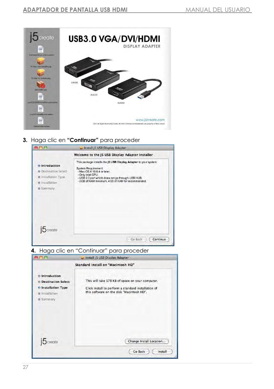 j5 create JUA350 - USB 3.0 HDMI Display Adapter User Manual | Page 204 / 425