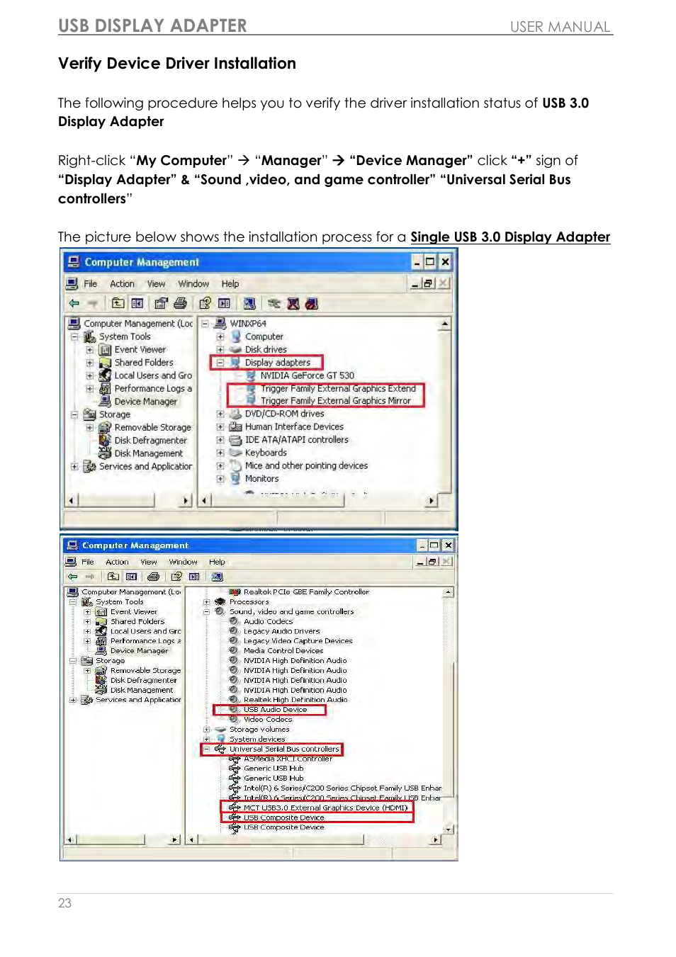 Usb display adapter | j5 create JUA350 - USB 3.0 HDMI Display Adapter User Manual | Page 24 / 425