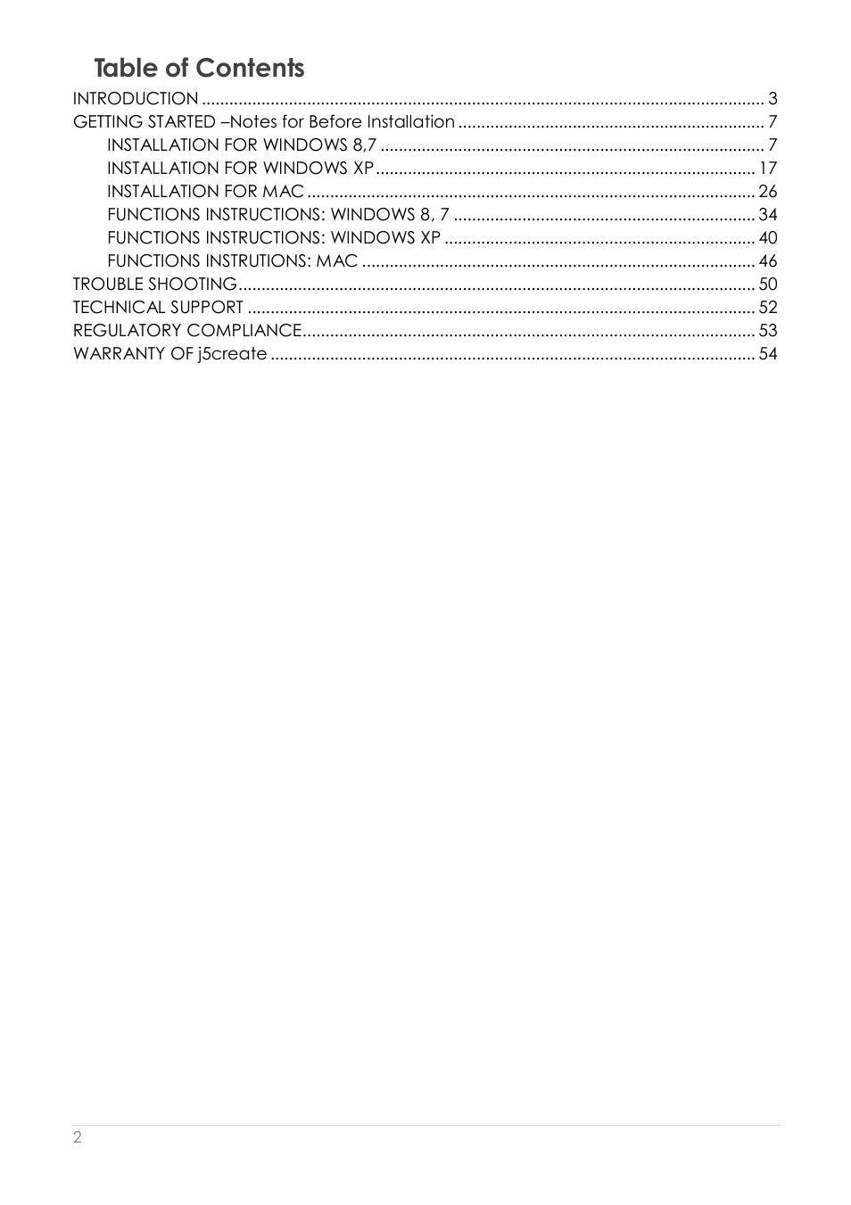j5 create JUA350 - USB 3.0 HDMI Display Adapter User Manual | Page 3 / 425