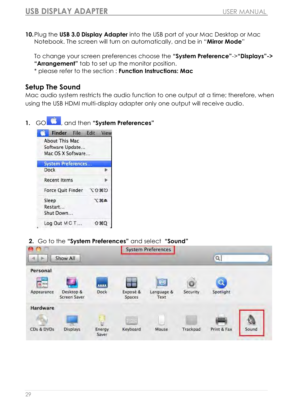 Usb display adapter | j5 create JUA350 - USB 3.0 HDMI Display Adapter User Manual | Page 30 / 425