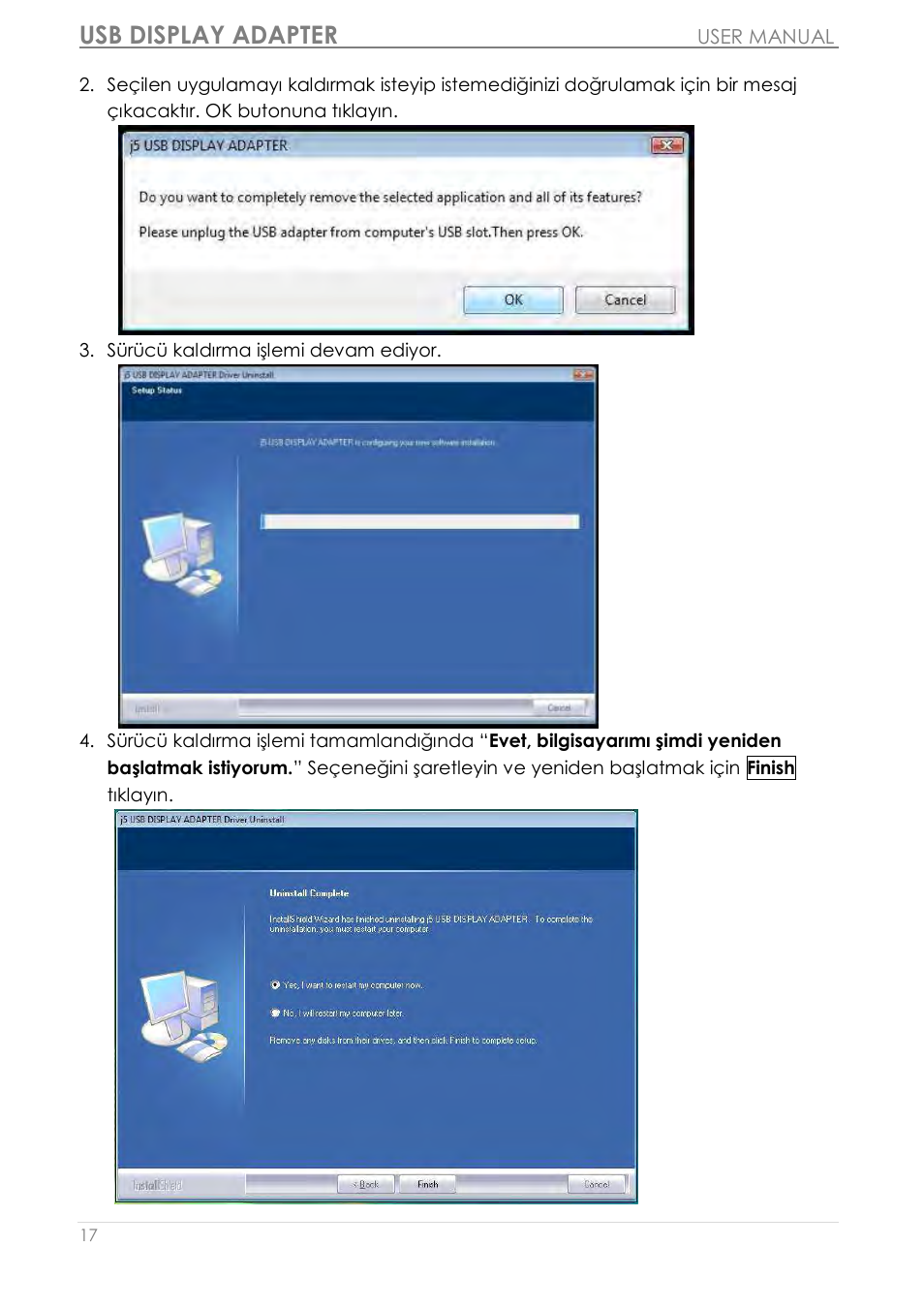 Usb display adapter | j5 create JUA350 - USB 3.0 HDMI Display Adapter User Manual | Page 382 / 425