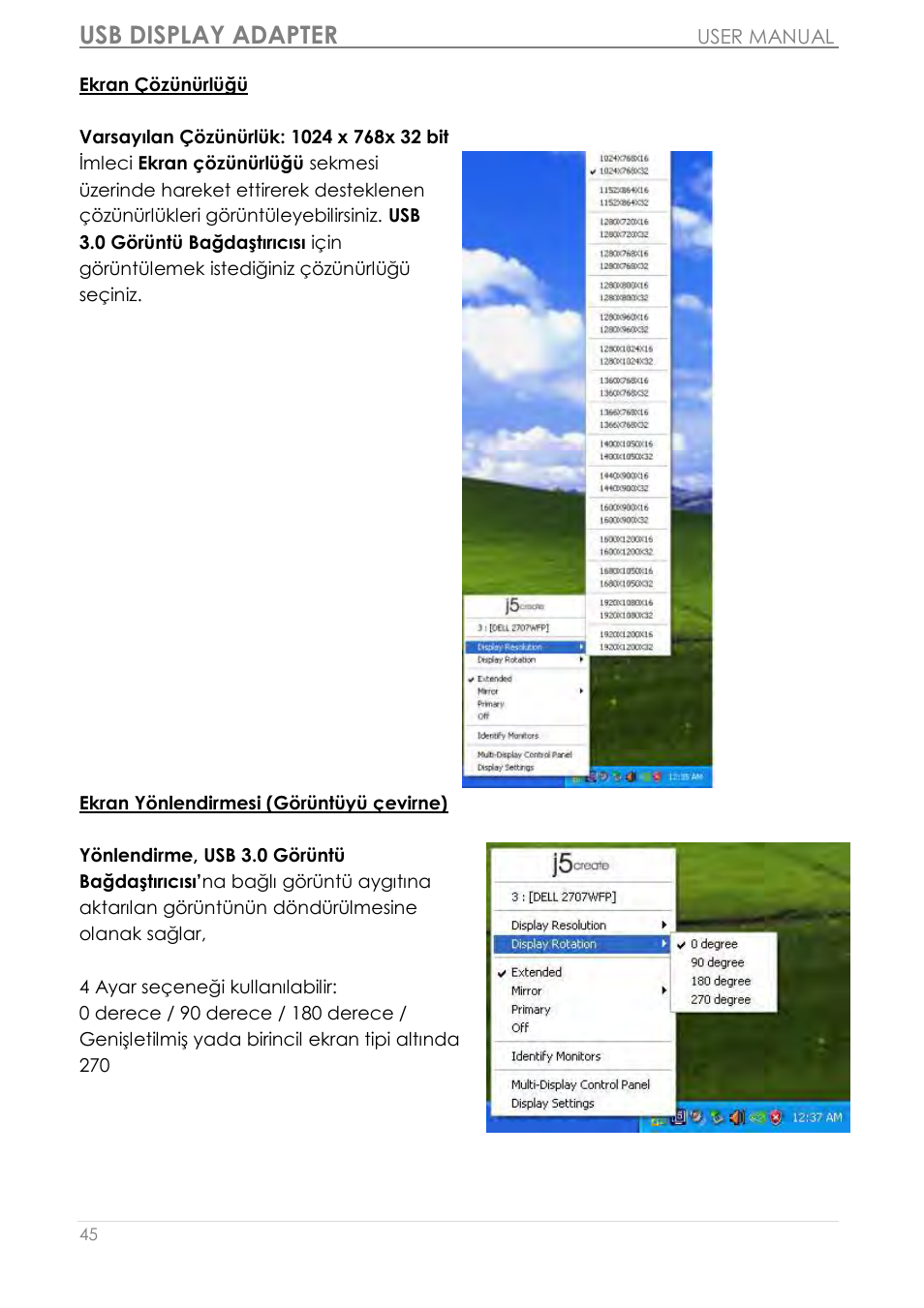 Usb display adapter | j5 create JUA350 - USB 3.0 HDMI Display Adapter User Manual | Page 410 / 425
