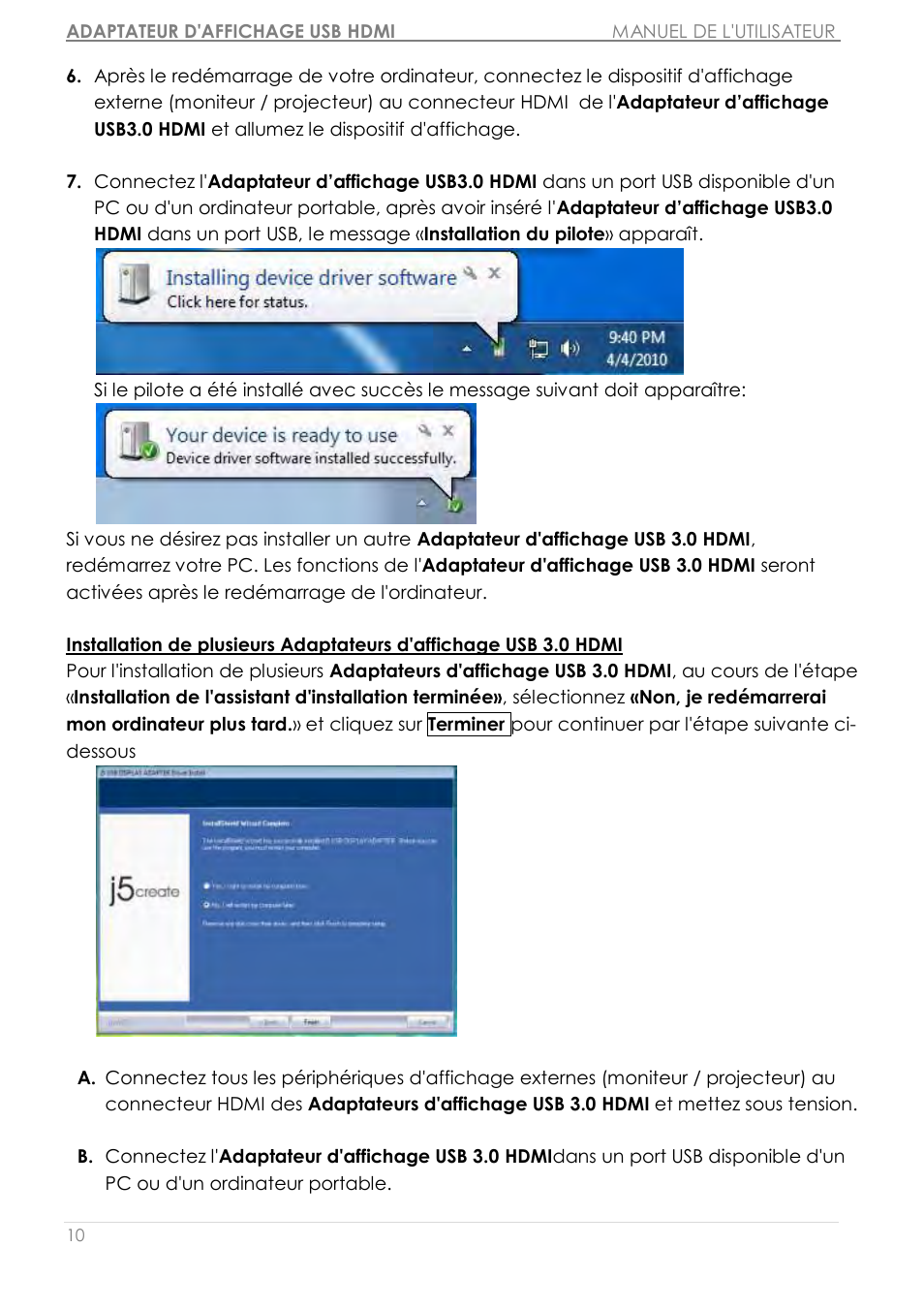 j5 create JUA350 - USB 3.0 HDMI Display Adapter User Manual | Page 66 / 425
