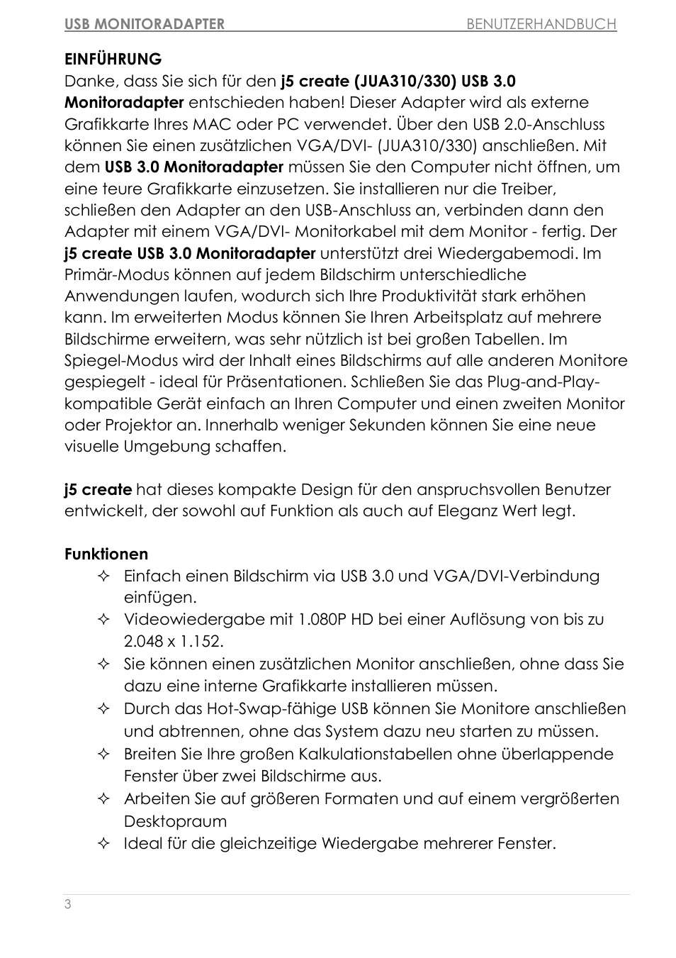 Einfü hrung | j5 create JUA310 - USB 3.0 VGA Display Adapter User Manual | Page 123 / 413