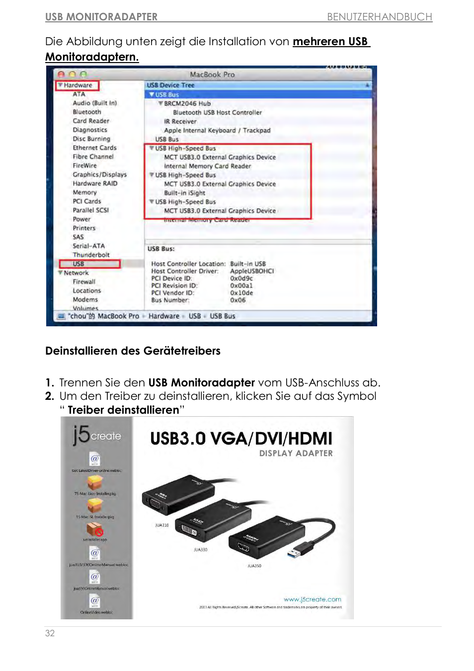j5 create JUA310 - USB 3.0 VGA Display Adapter User Manual | Page 152 / 413