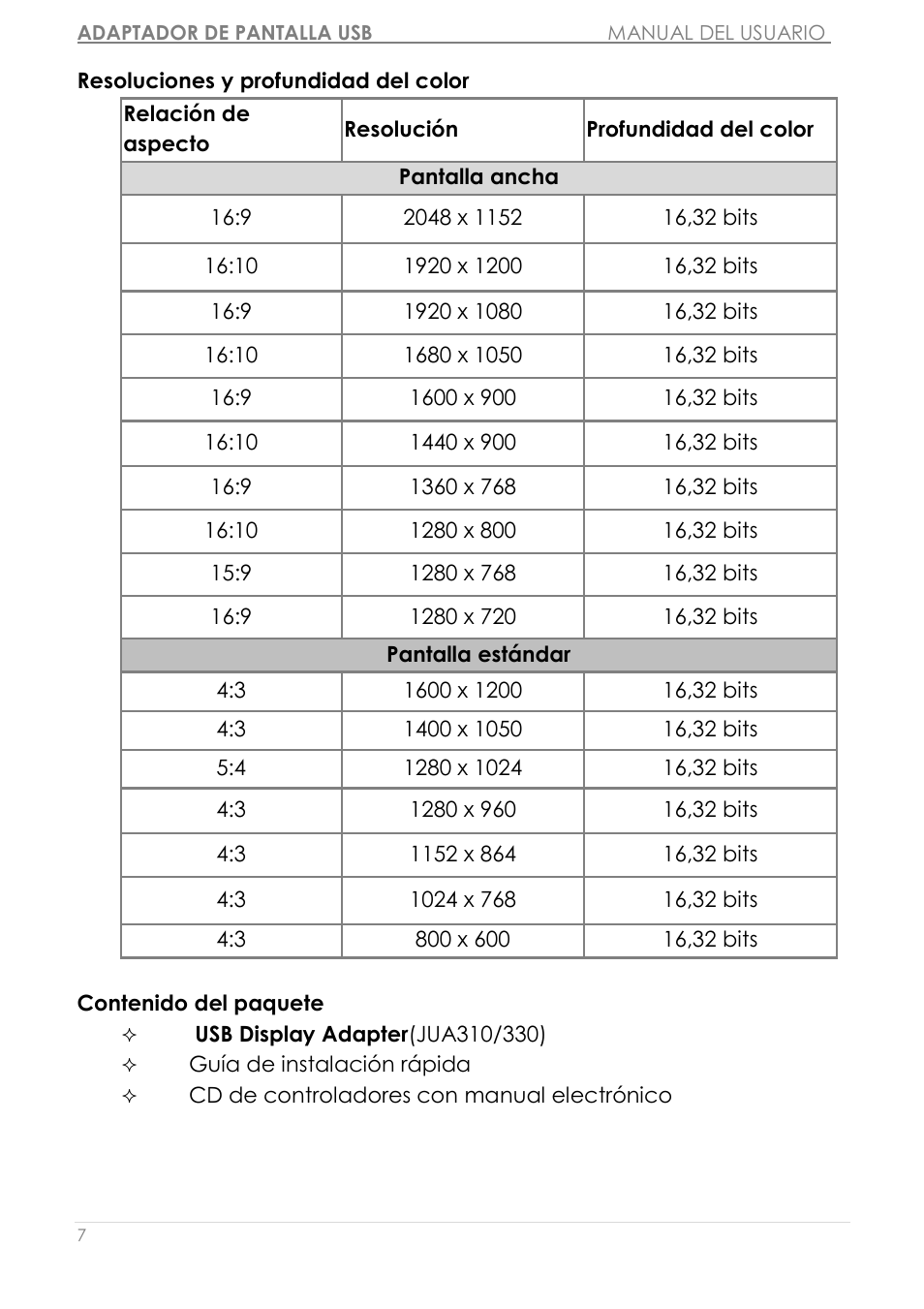 j5 create JUA310 - USB 3.0 VGA Display Adapter User Manual | Page 187 / 413
