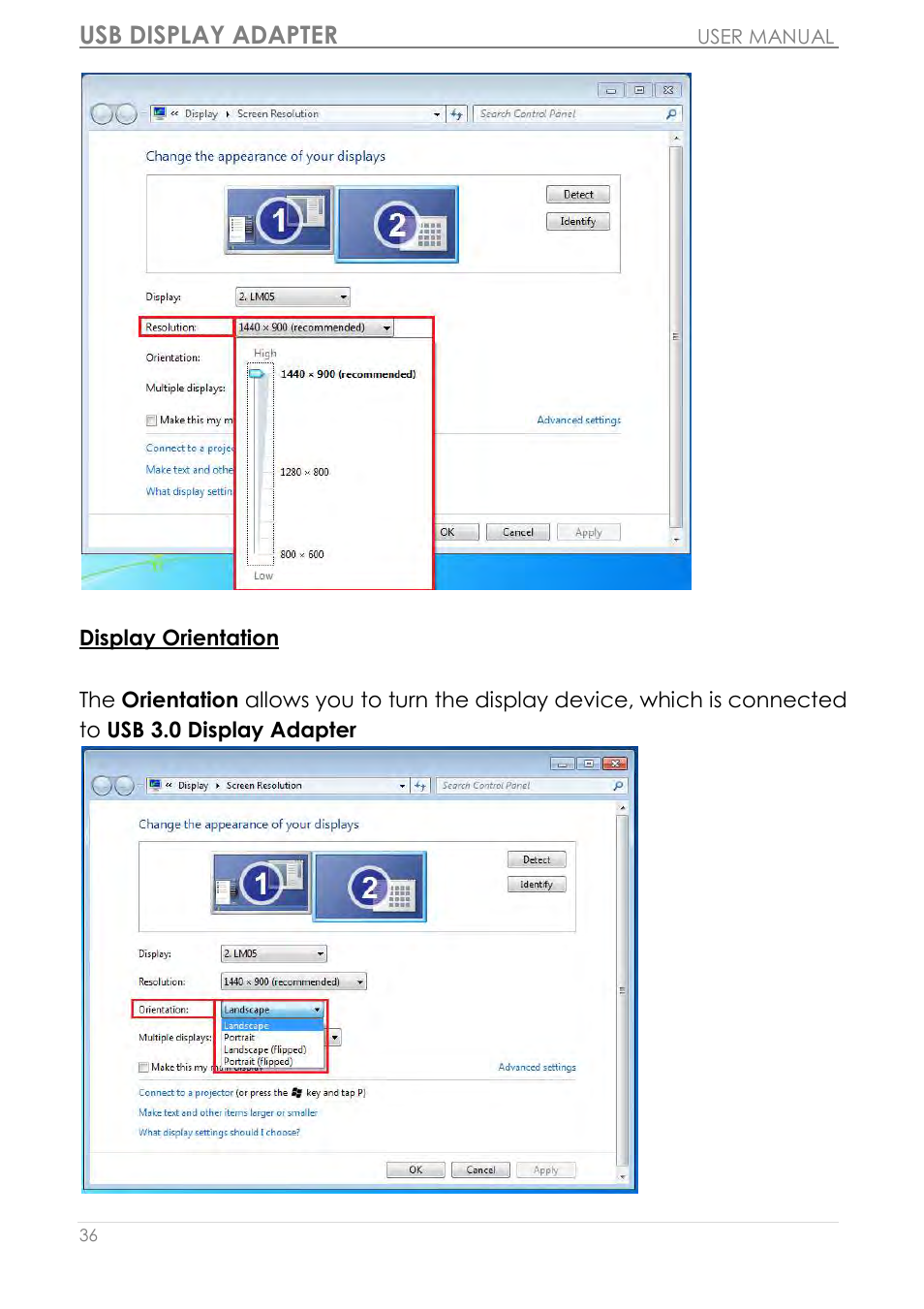 Usb display adapter | j5 create JUA310 - USB 3.0 VGA Display Adapter User Manual | Page 37 / 413
