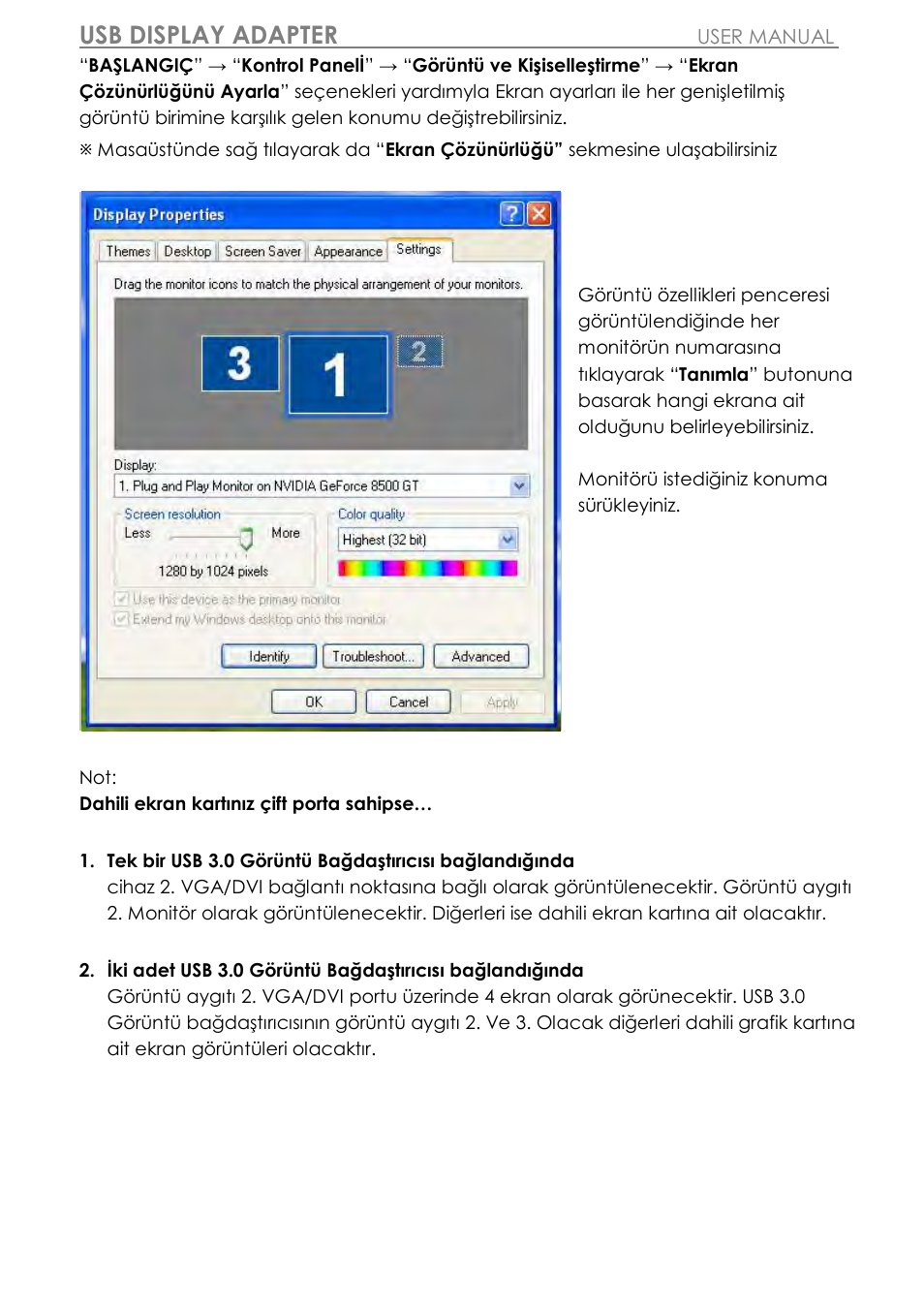 Usb display adapter | j5 create JUA310 - USB 3.0 VGA Display Adapter User Manual | Page 380 / 413