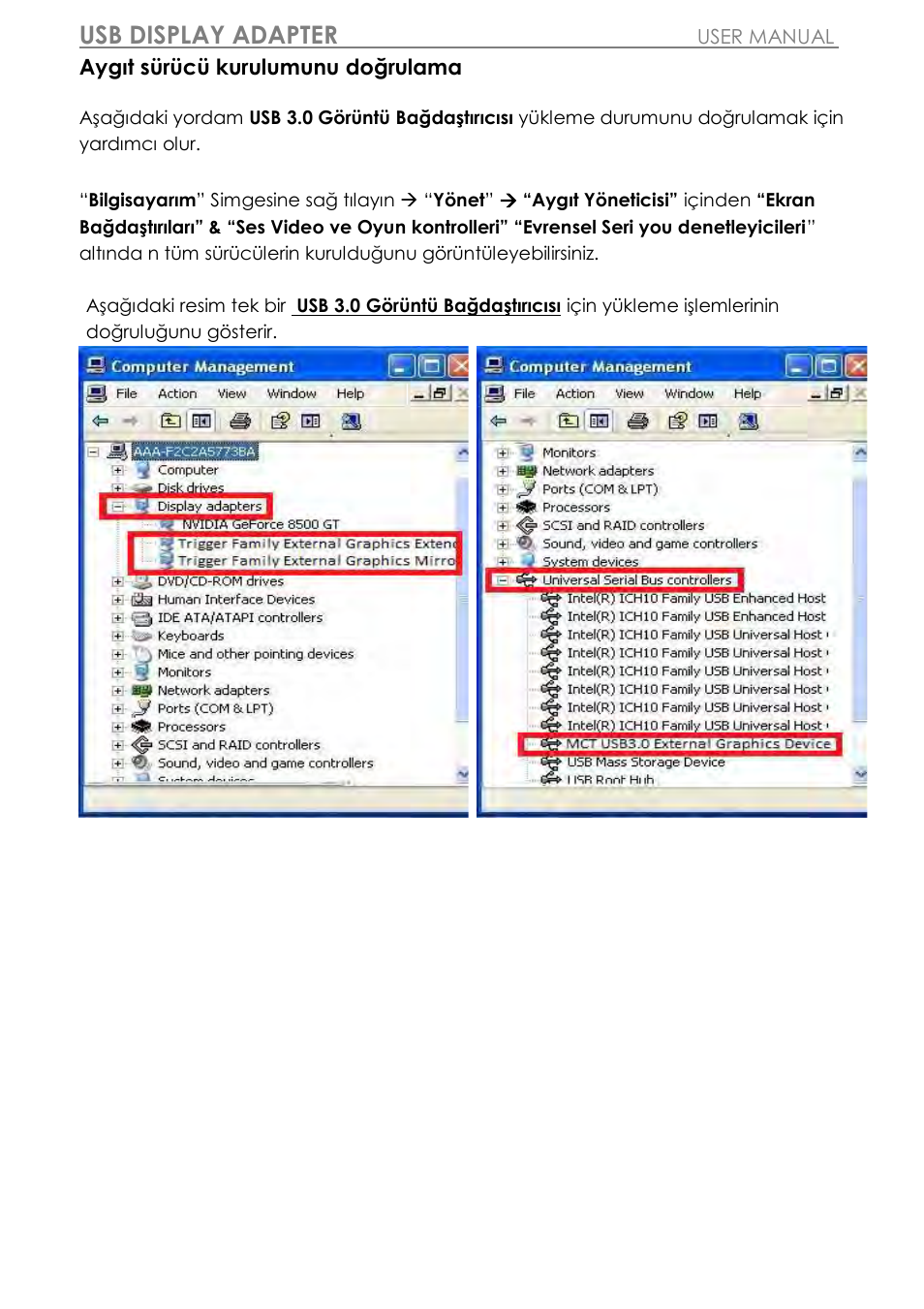 Usb display adapter | j5 create JUA310 - USB 3.0 VGA Display Adapter User Manual | Page 381 / 413