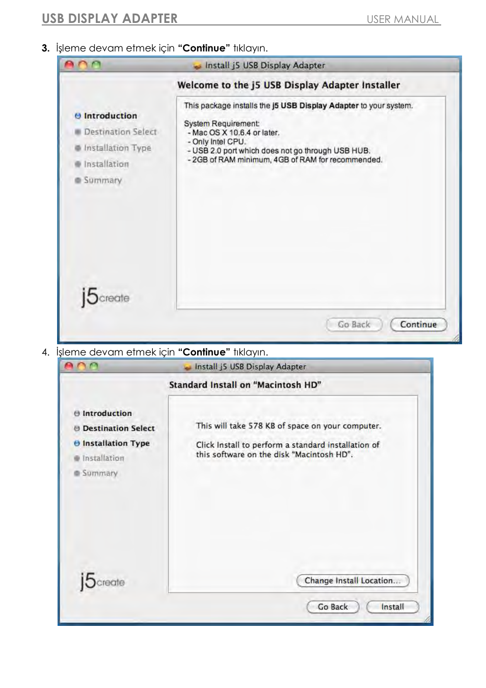 Usb display adapter | j5 create JUA310 - USB 3.0 VGA Display Adapter User Manual | Page 385 / 413