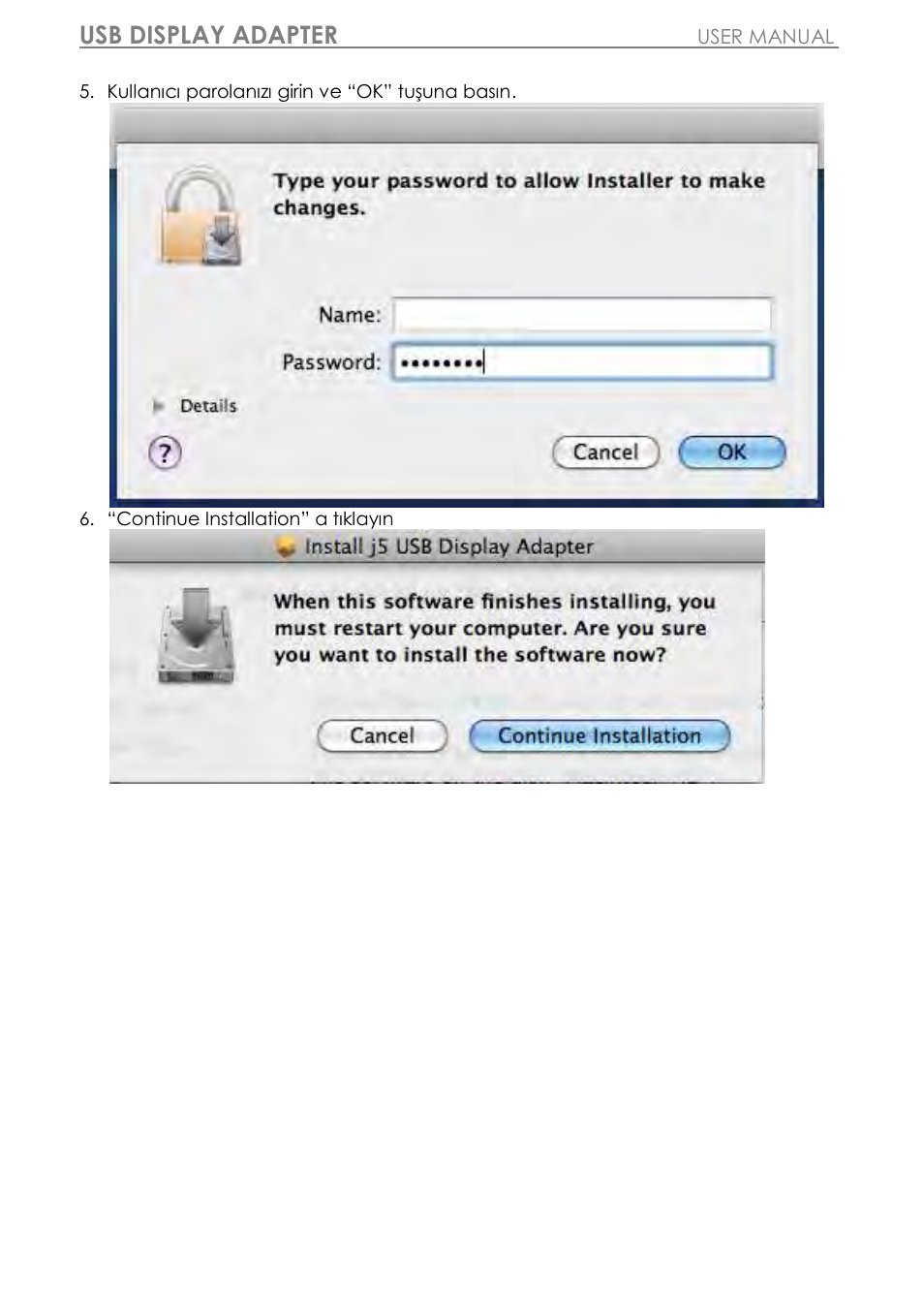 Usb display adapter | j5 create JUA310 - USB 3.0 VGA Display Adapter User Manual | Page 386 / 413