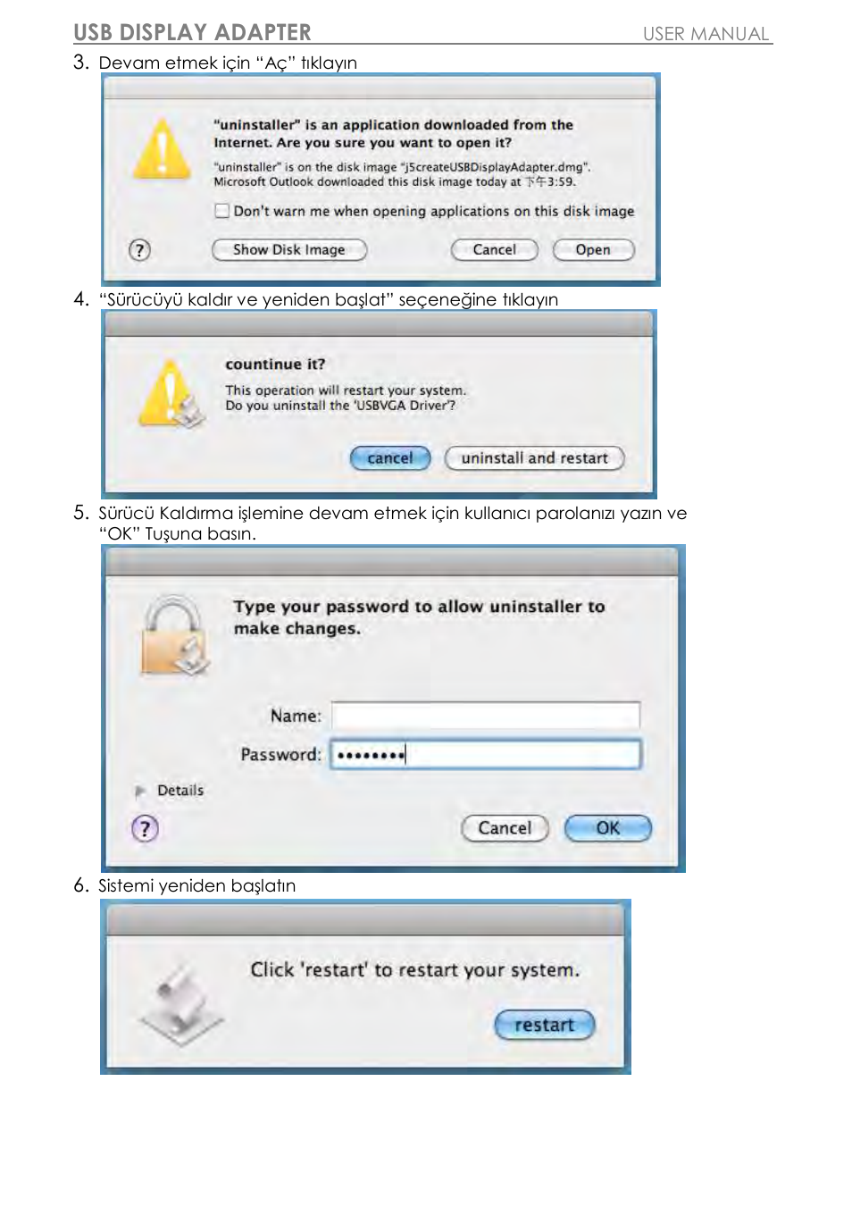 Usb display adapter | j5 create JUA310 - USB 3.0 VGA Display Adapter User Manual | Page 390 / 413