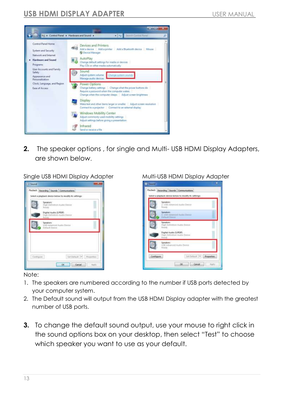 Usb hdmi display adapter | j5 create JUA250 - USB 2.0 HDMI Display Adapter User Manual | Page 14 / 497