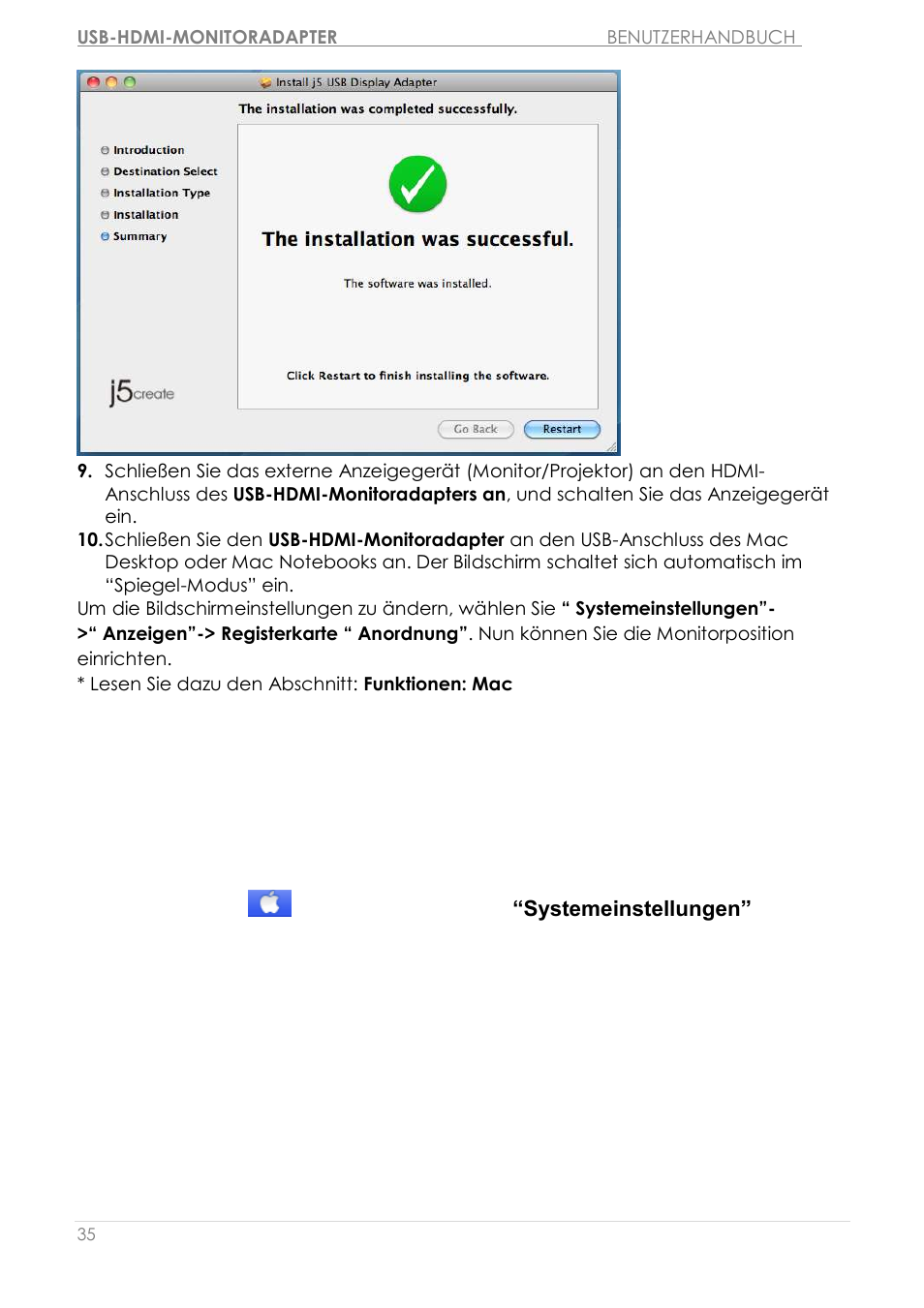 Einrichten des klangs | j5 create JUA250 - USB 2.0 HDMI Display Adapter User Manual | Page 166 / 497