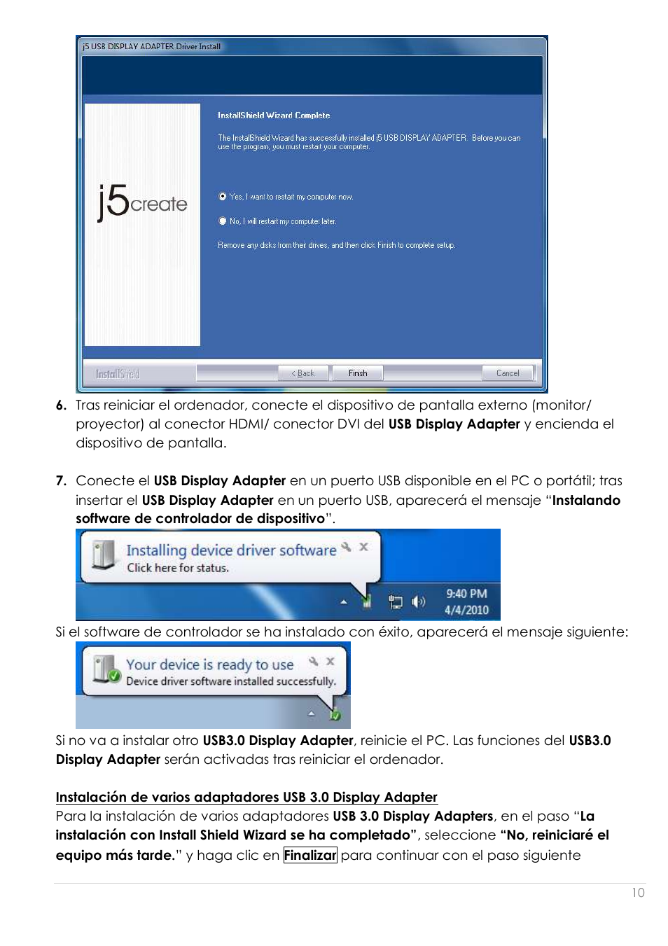 j5 create JUA250 - USB 2.0 HDMI Display Adapter User Manual | Page 208 / 497
