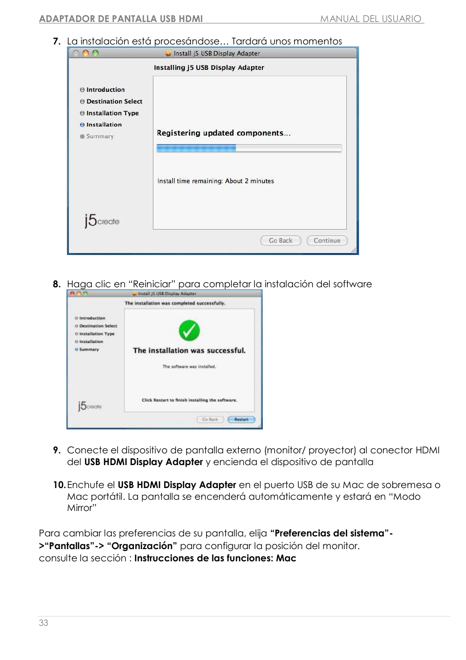 j5 create JUA250 - USB 2.0 HDMI Display Adapter User Manual | Page 231 / 497