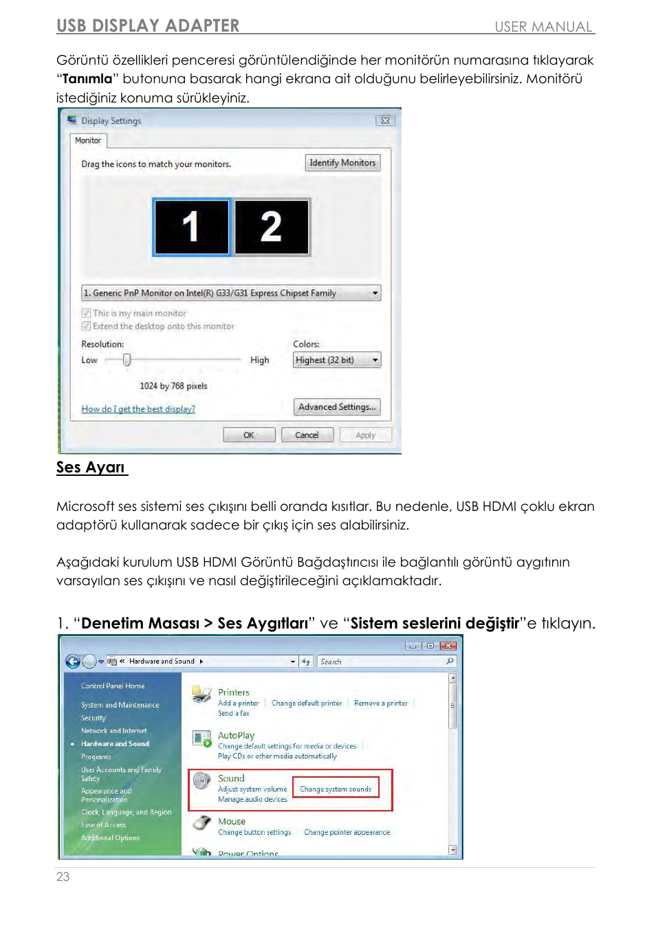 Usb display adapter | j5 create JUA250 - USB 2.0 HDMI Display Adapter User Manual | Page 443 / 497