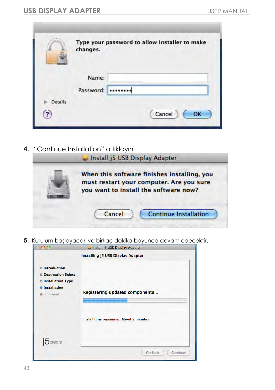 Usb display adapter | j5 create JUA250 - USB 2.0 HDMI Display Adapter User Manual | Page 463 / 497