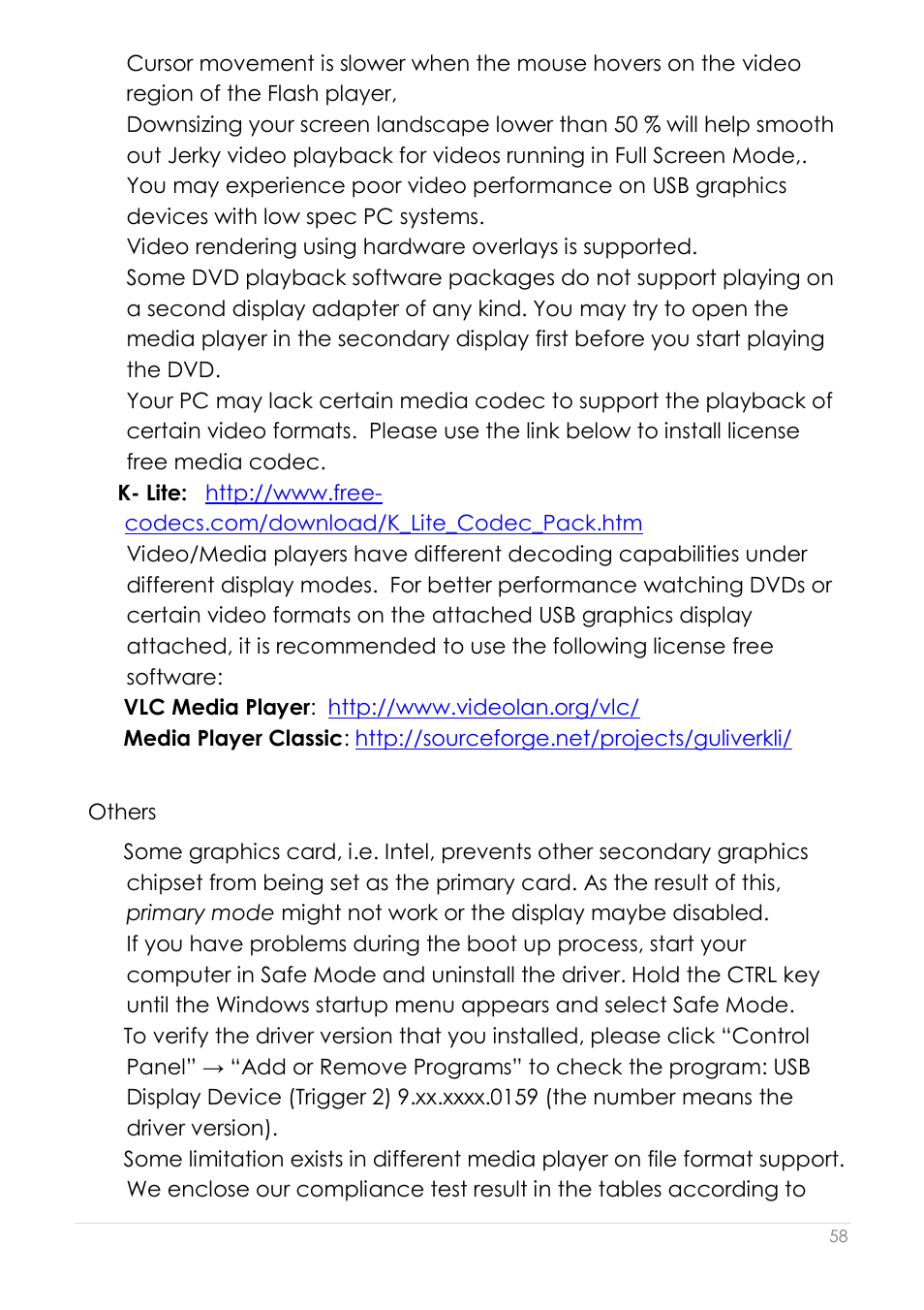 j5 create JUA250 - USB 2.0 HDMI Display Adapter User Manual | Page 59 / 497