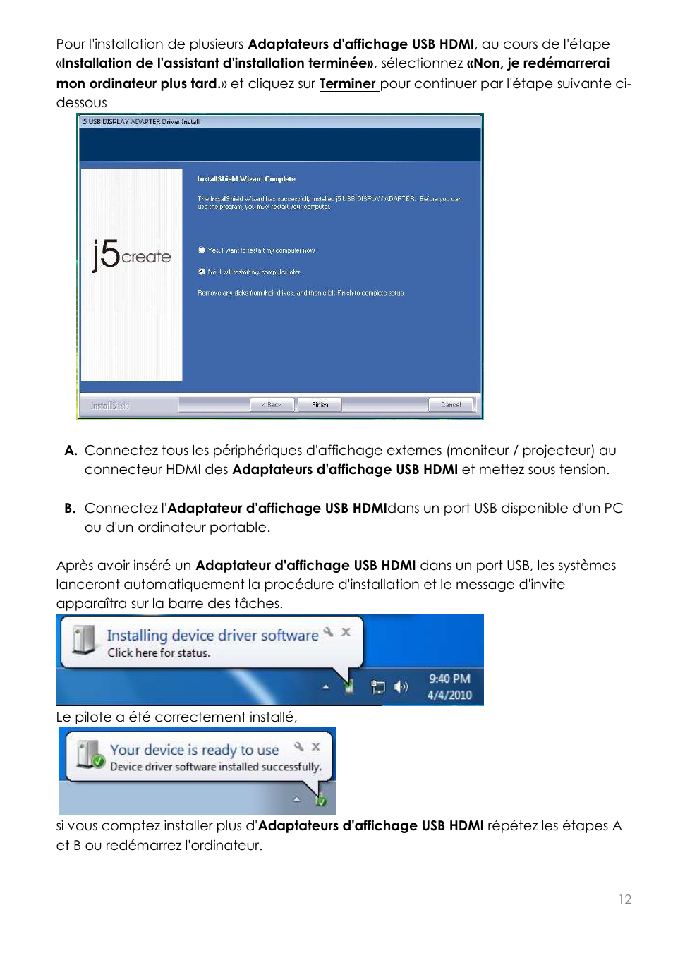 j5 create JUA250 - USB 2.0 HDMI Display Adapter User Manual | Page 76 / 497
