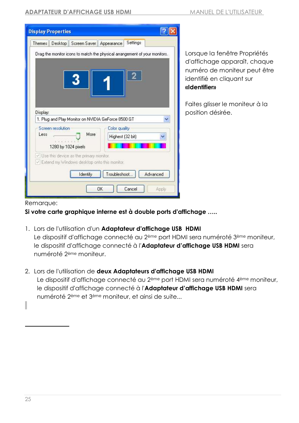 Ré gler le son | j5 create JUA250 - USB 2.0 HDMI Display Adapter User Manual | Page 89 / 497