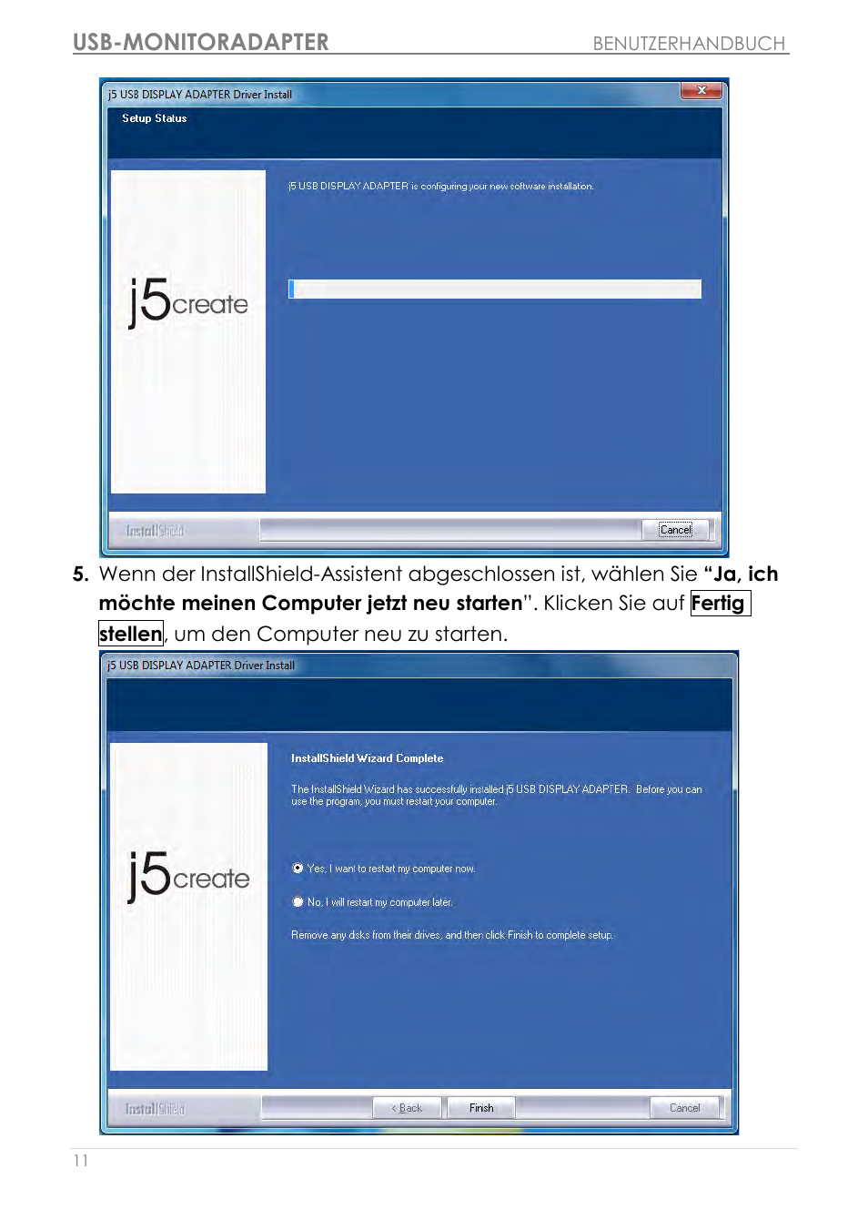 Usb-monitoradapter | j5 create JUA210 - USB 2.0 VGA Display Adapter User Manual | Page 138 / 444