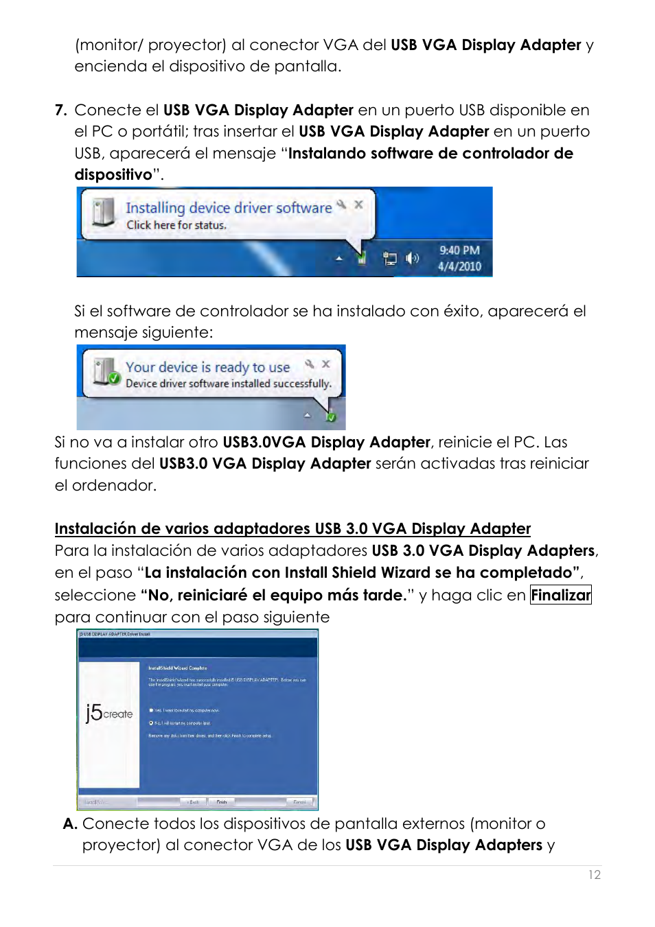 j5 create JUA210 - USB 2.0 VGA Display Adapter User Manual | Page 199 / 444