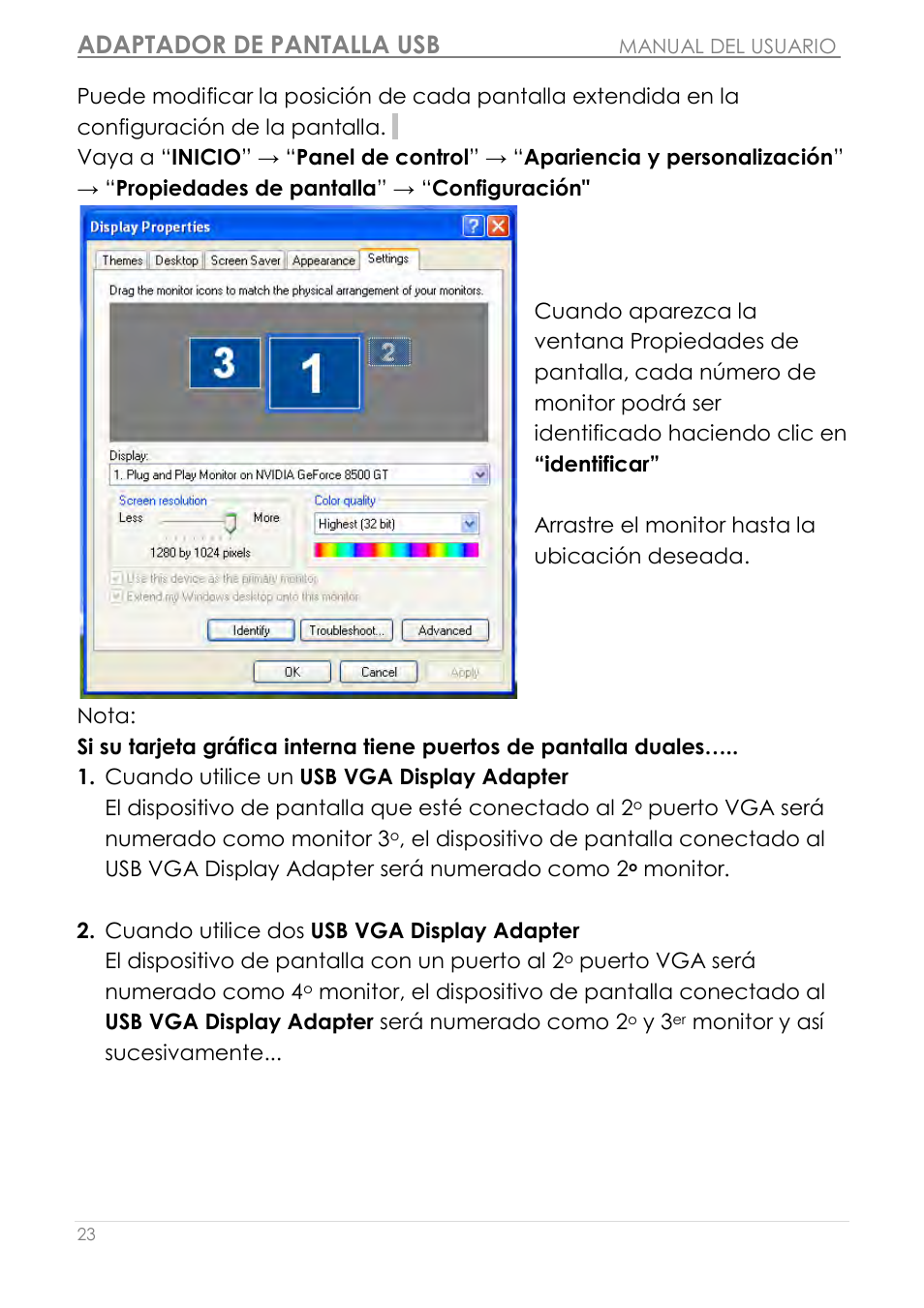 Adaptador de pantalla usb | j5 create JUA210 - USB 2.0 VGA Display Adapter User Manual | Page 210 / 444