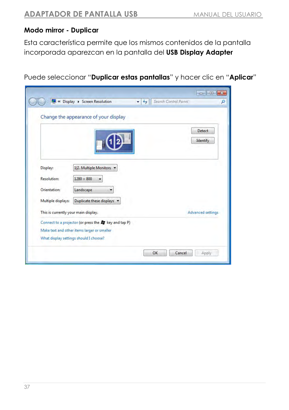 Adaptador de pantalla usb | j5 create JUA210 - USB 2.0 VGA Display Adapter User Manual | Page 224 / 444
