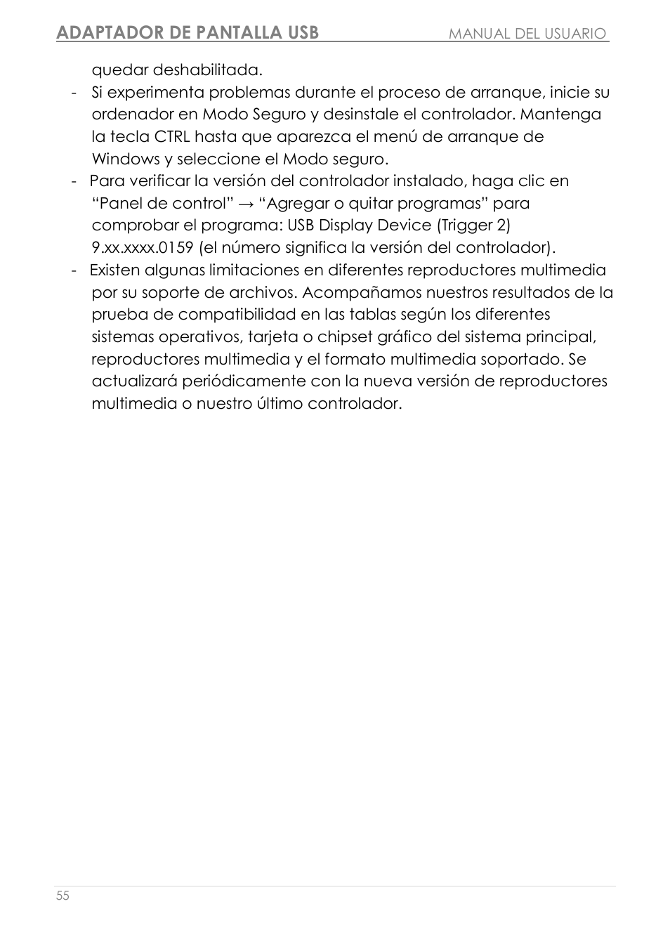 Adaptador de pantalla usb | j5 create JUA210 - USB 2.0 VGA Display Adapter User Manual | Page 242 / 444