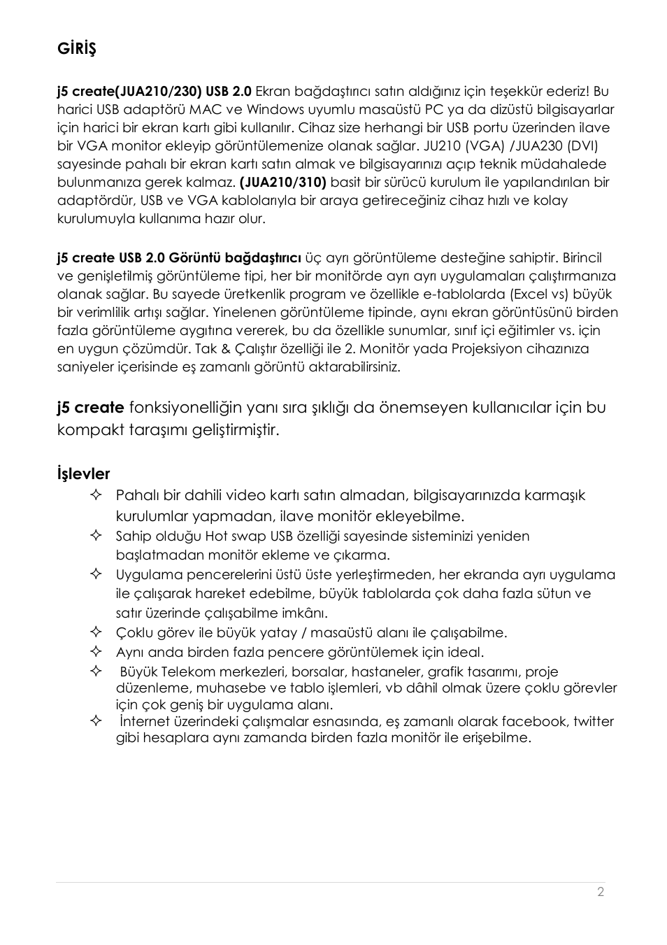 j5 create JUA210 - USB 2.0 VGA Display Adapter User Manual | Page 374 / 444