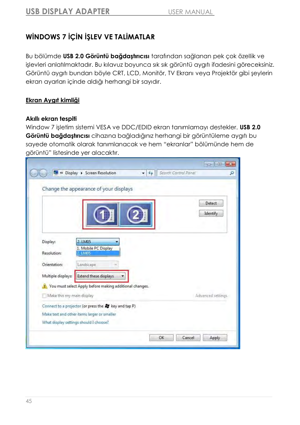 Usb display adapter | j5 create JUA210 - USB 2.0 VGA Display Adapter User Manual | Page 417 / 444