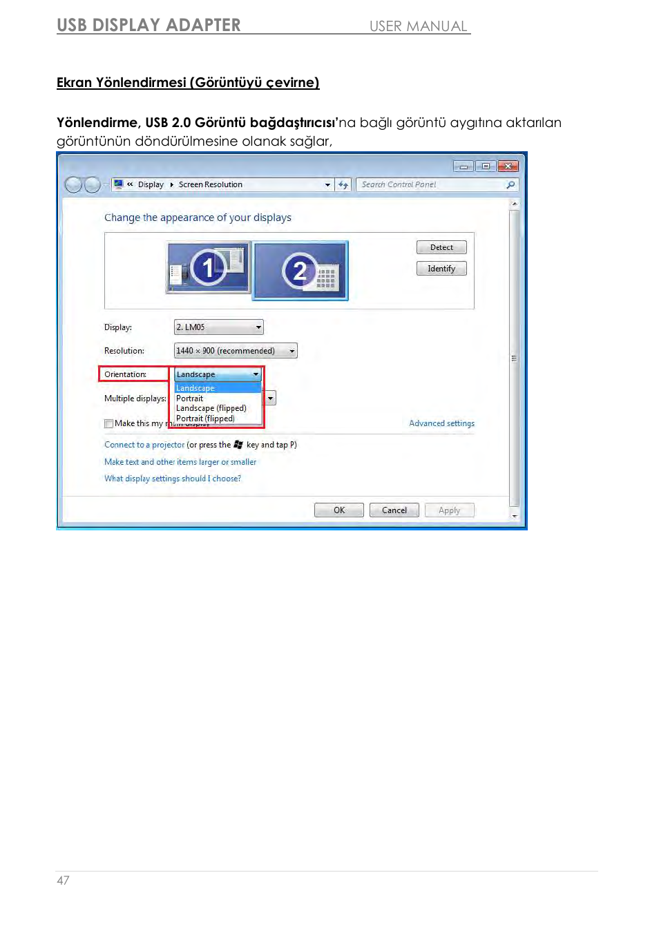 Usb display adapter | j5 create JUA210 - USB 2.0 VGA Display Adapter User Manual | Page 419 / 444