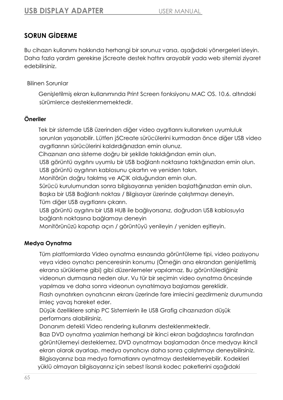Usb display adapter | j5 create JUA210 - USB 2.0 VGA Display Adapter User Manual | Page 437 / 444