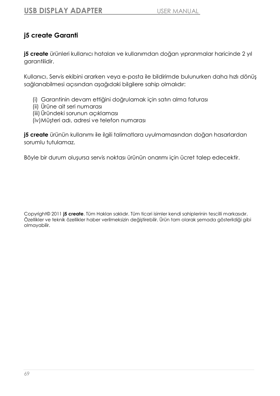 Usb display adapter | j5 create JUA210 - USB 2.0 VGA Display Adapter User Manual | Page 441 / 444