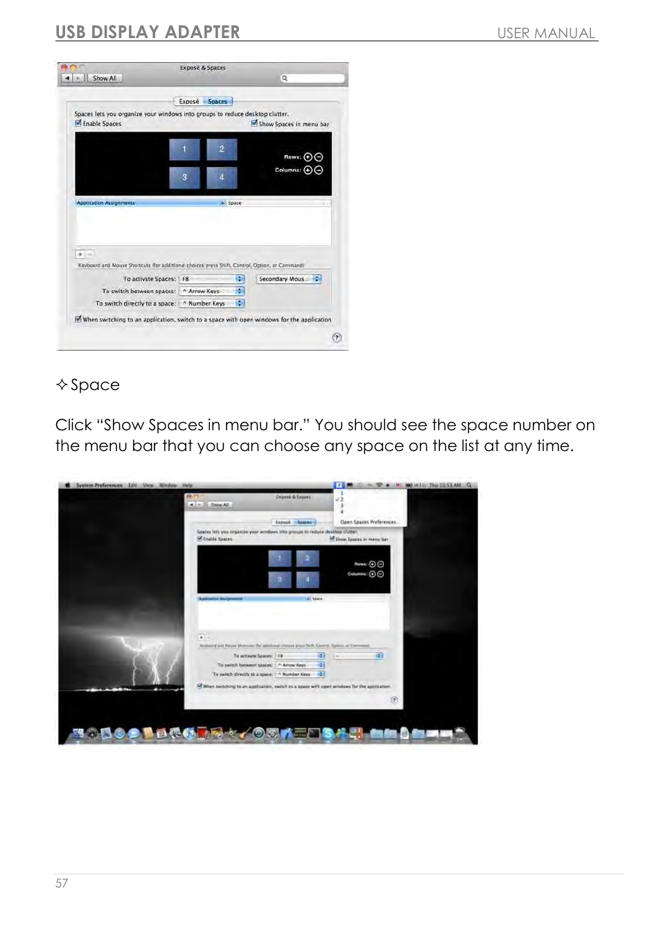 Usb display adapter | j5 create JUA210 - USB 2.0 VGA Display Adapter User Manual | Page 58 / 444