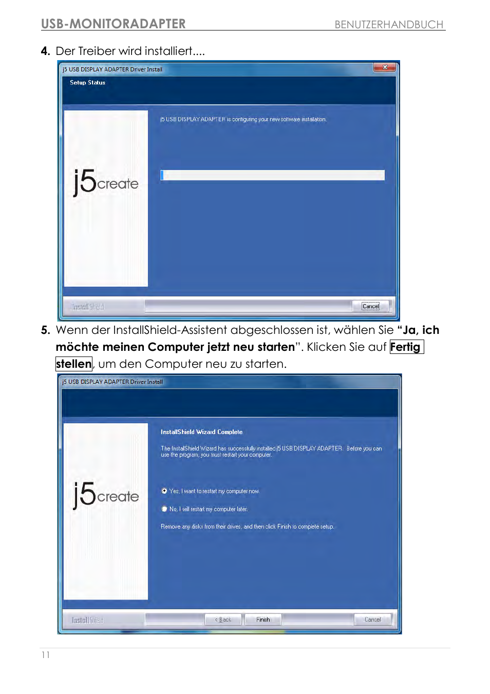 Usb-monitoradapter | j5 create JUA190 - USB 2.0 VGA Display Adapter User Manual | Page 108 / 250